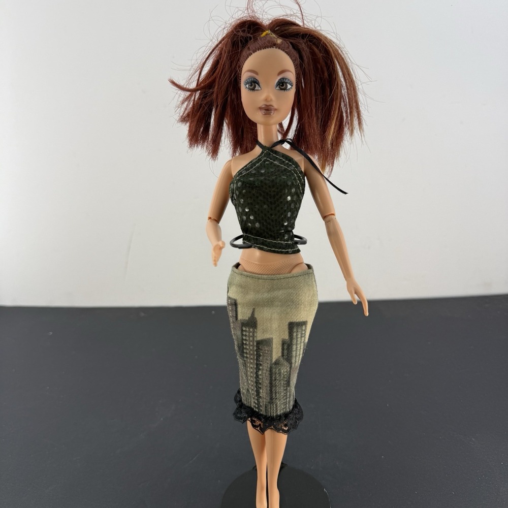 My Scene Chillin' Out Chelsea Doll Mattel Redhead Redressed Fashion Scene Outfit